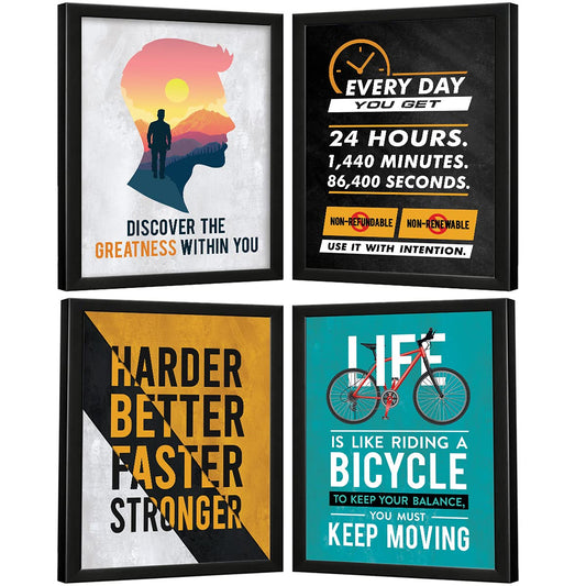 Motivational Quotes frames – Framed posters - Wall frames